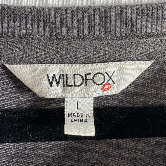 Wildfox Easy Does It Sweatshirt Size Large - Picture 5 of 7